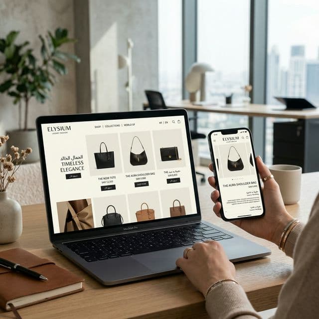 Fashion e-commerce website